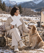 Women's Graphene Heated Puffer Scarf,W882504